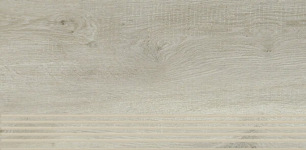 Paradyz Tammi bianco engraved stair tread lépcsőlap 29.4 x 59.9