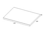 AREZZO DESIGN MOSDÓPULT 60X46 CM TERMÉSZETES TÖLGY AR-166897 - Image 2