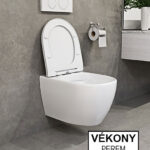 LEDA WC-csésze +ajándék ülőke