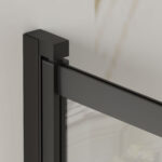 JAVA E-slide black 2-részes csúszó kádparaván - Image 13