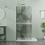 LETTI black 120x195 walk-in zuhanyfal - Image 12