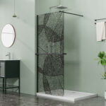 LETTI black 120x195 walk-in zuhanyfal - Image 13