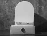 LINETT WC-csésze öblítőtartállyal +ajándék ülőke - Image 14