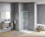 EXAN 100x195 csúszó walk-in zuhanyfal - Image 5